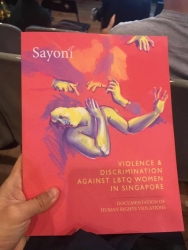 Sayoni releases first, groundbreaking report into violence and discrimination facing lesbian, bisexual, trans and queer (LBTQ) persons in Singapore